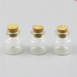 50 x 8 ml petites bouteilles en verre transparent mignon flacons avec bouchon en liège bouchon décoratif mini bouteille en liège pour pendentifshigh qty Atcst