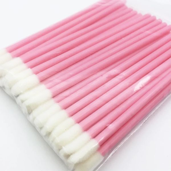 Brosse à lèvres jetable, 500/1000 pièces, accessoires pour femmes, vente en gros, baguettes de brillant à lèvres, applicateur, outil de maquillage parfait, 240305