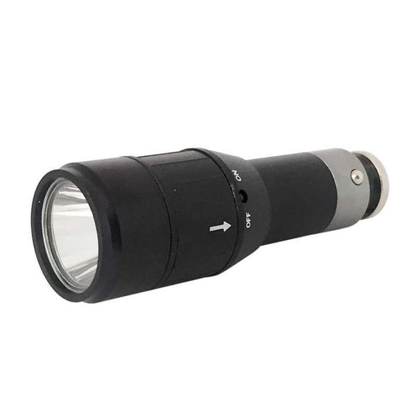 500 Lumens allume-cigare lampe de poche torche Q5 lumière de voiture intégrée 1200 mah rechargeable 16340 batterie Mini lampe lanterne tatical8222v