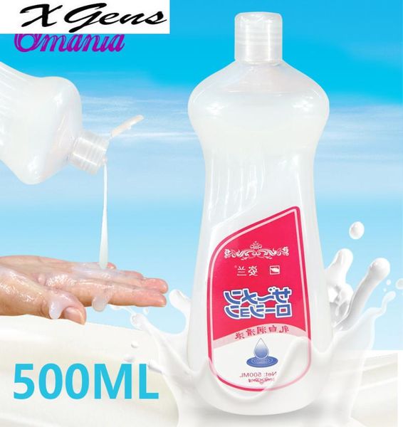500 ML simulent le lubrifiant personnel à base d'eau de sperme pour les produits de lubrifiant sexuel huile lubrifiant anal vaginal jouets pour adultes produits sexuels 8652790