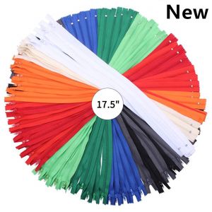 18 inch nylon coil ritsen naaien ritsen voor kleermaker naaien ambachten geassorteerde kleuren