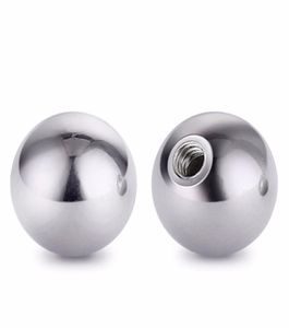 500 pièces / lot 2 3 4 5 6MM tête sphérique en acier inoxydable hypoallergénique 14 16GS équipage lèvre sourcil langue ventre corps piercing pièces8951965