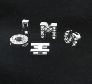 500 Pieceslot 8MM10MM AZ Strass Letter Bedels voor DIY Huisdier Naam DIY Hond Kat Huisdier Kraag Slide Charm Letters 1325 T27083654