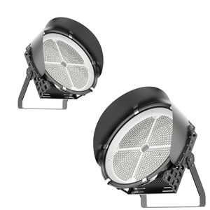 La lumière de stade LED de 500 watts IP65 LED allume la lumière élevée de mât de 6500K pour la cour de sport AC85V-265V 300W 400W 600W Crestech