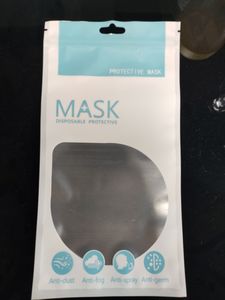 5000 stks Freeshiping 13 * 25 cm 15 * 21 cm rits plastic opp retail verpakking tas voor wegwerp gezichtsmasker 3 layer masker Hang gat pakket tas
