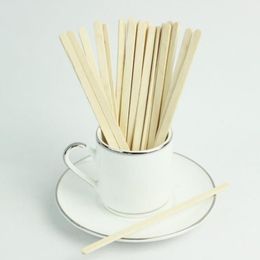 Agitateurs à café jetables en bois naturel, 5000 pièces, 14cm, 5/5, bâtonnets de Cupcake Popsicle, café, café, 241o