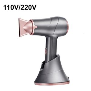 Sèche-cheveux sans fil 5000mAh rechargeable, sèche-cheveux de voyage portable, souffleurs sans fil, outil de coiffure de salon et air frais 300W 240319