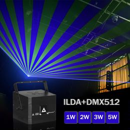 5000 MW DJ Lights Beam Effect RGB Full Color 3D -animatiepatronen 3000 MW Scanner Stage Ilda Party Lights for Disco KTV Christmas Club Birthday Bar