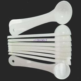 5000 Uds 1g plástico profesional 1 gramo cucharas/cucharas para alimentos/leche/detergente en polvo/cucharas medidoras blancas medicinales