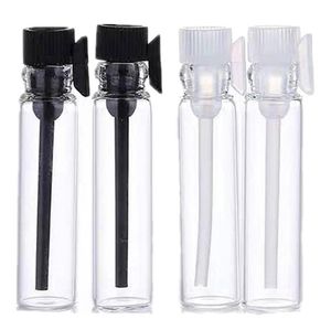 1 ML 2 ML 3 ML Mini bouteille de parfum en verre de voyage pour huile essentielle vide Contenitori cosmétique Vuoti pour diffuseurs d'huiles d'échantillon