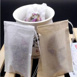 5000pcs / lot ligne d'extraction de papier filtre de qualité alimentaire respectueuse de l'environnement 7 9 sachet de thé sac de médecine traditionnelle chinoise café filte242n