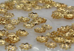 Bouchons de fleurs plaqués argent et or, 5000 pièces, 6mm, 5 couleurs, entretoise pour perles, résultats d'extrémité 5937980