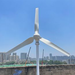5000W windturbinegenerator Complete set 24V 48V 12V gratis energie -generatoren windmolen met MPPT -controller Off Grid Inverter