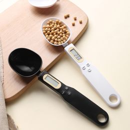 500g / 0.1G Capacité Café Thé Digital Electronic Balance Tool de mesure Cuisine Mesure Cuillère Dispositif de pesée LCD Affichage Cuisine avec boîte