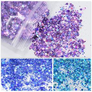 500g / 1 kg sac brillant paillettes poudre étincelles paillettes de ongles mates paillettes nail art décorations de flocon de nail manucure paillette ft4 240401