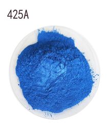 500g 425a Sapphire bleu perle Powder Pider à paupières Rigunts ongles Pigment cosmétique artisanat à la main Pigment de revêtement mica perle 7427684