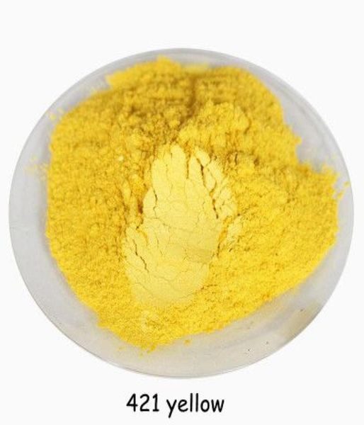 500g buytoes color amarillo limón polvo de Mica Mineral Natural DIY para tinte de jabón colorante maquillaje sombra de ojos jabón en polvo 2681836
