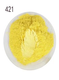 500g fantasy jaune mica narlescent poudre pigment peinture résine cosmétique paillette de paillettes perlé colorant en poudre pigment3488764