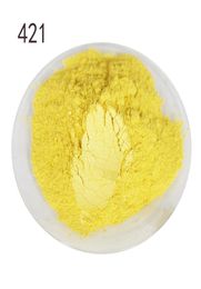 500g fantasy jaune mica narlescent poudre pigment peinture résine cosmétique paillette de paillettes perlé colorant en poudre pigment 5632580