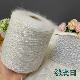 500g Flash Hollow Wool Alpaca Mohair Fil mélangé pour tricot Scarpe Crochet Fiches bébé