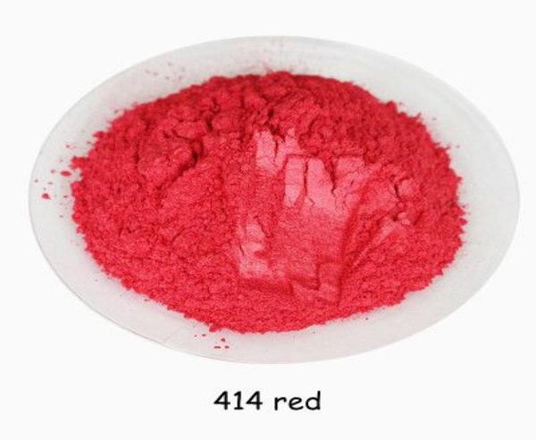 500 gbag couleur rouge poudre de poudre mica pigment poudre poudre poudre matériau de paillettes pour décorationdiy fard à paupières2572343