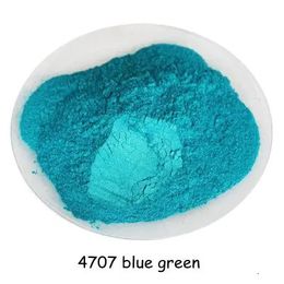500 grammes de couleur bleu vert perle cosmétique Mica perle pigment poudre de poussière pour bricolage vernis à ongles et maquillage fard à paupières rouge à lèvres 240328