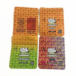 500mg Gummies comestibles sacs d'emballage mylar runtz koko nuggz ganjamelon gommeux sac d'emballage aigre emballage en plastique emballage en plastique Bbdhx