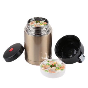 500ML800ML1000ML Doppel Edelstahl Thermos Lebensmittel Suppe Behälter Große Kapazität Vakuum Flaschen Tragbare Mittagessen Bento Box Y200106