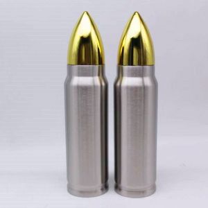 500ml bullet tumbler reizen mokken dubbele muur water fles roestvrij stalen kopjes creatieve koffiemok voor gift