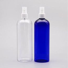 500 ml doorzichtige spuitfles, 16 oz lege doorzichtige plastic fijne mist spuitflessen, hervulbare container voor essentiële oliën, schoonmaakproducten A Joir