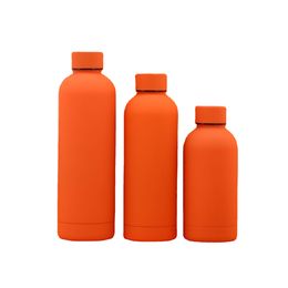 500 ml de couleur en acier inoxydable de couleur bouteille d'eau grande capacité extérieure gobelers portables camping vide isolé bouteilles de consommation d'alcool bhff8658