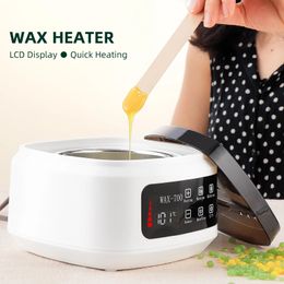 500ML Elektrische Wax Heater Machine Ontharing Waxmelt Ontharingscrème Smelten Warmer Verwarming Pot Smelter Epilator 240202