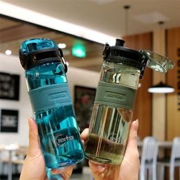 500 ml Multicolor al aire libre Sports Bottle Bottle Bounce Student Water Cup Many Portable Outdoor Travel Gym Cup 220714