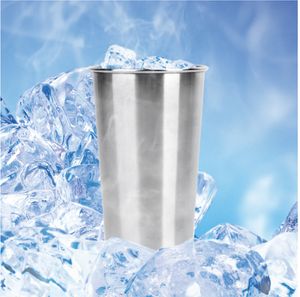 16oz / 500 ml roestvrijstalen cups Eco-vriendelijke BPA-Free Pint Cup Tumbler voor kinderen en peuters bierglazen voor feest