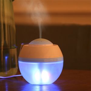 500ml USB elektrische luchtbevochtiger aroma diffuser met led 7 kleur veranderen essentiële olie aromatherapie mist maker 210724