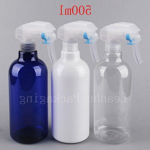 Récipient de bouteille de pulvérisateur à gâchette fine de 500 ml x 12 pour cosmétiques, nettoyants pour la maison, nettoyants pour vitres ménagers, produits de salle de bain Cccnw