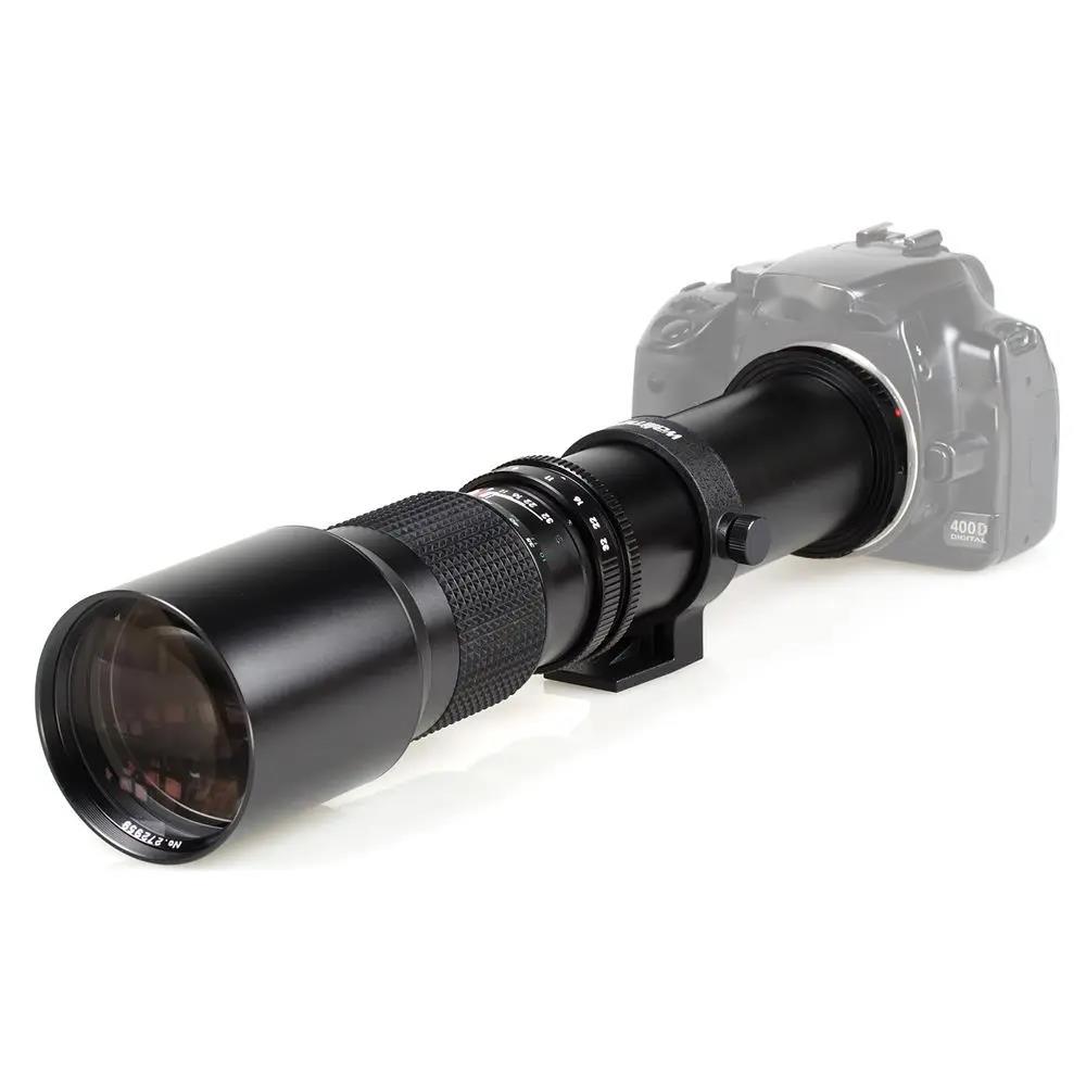 500mm/1000mm F8 Manual Telephoto Prime Lens with 2X Converter 3PCS 67mm Filters for Nikon D850 D810 Canon EOS 90D 80D 77D 70D 50D 6D 5D Sony Pentax Olmpus Cameras
