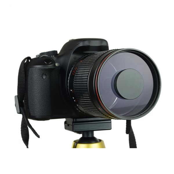 500 mm f / 7,5 LECTURE DE MIROIR MIBLOTO MANUEL avec anneau d'adaptateur T2 pour Canon EOS 850D 90D 6D Mark 6D2 II Nikon D780 D850 Sony Olympus Pentax K-1 Mark II DSLR Cameras sans miroir sans miroir
