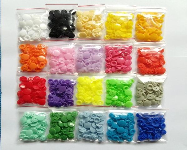 500 pièces 12MM bouton-pression rond en plastique T5 vêtements de bébé boutons de couches boutons-pression attaches Clips boutons-pression peuvent choisir les couleurs7977442939170