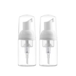 200 stks 1 oz 30 ml bpa gratis schuimende pomp flessen plastic mini-schuimvulling flessen zeepdispenser voor reiniging, reizen, cosmetica