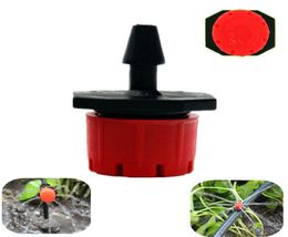 500pcs 8holes d'écoulement réglable rouge Dripper micro-buse dripper emiter drip irrigation arroseur buse jardin raccords y7240492