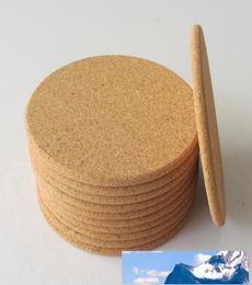 500pcs Classic Round Plain Cork Coasters Boire des tapis de vin Mattes de liège Boire des tapis de vin Idées pour un cadeau de mariage RRA23039214669