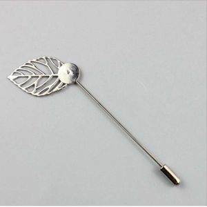 500 pièces or argent feuille plaqué cuivre chapeau broches broches bâton broche épinglette base pour femmes hommes bricolage résultats bijoux