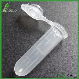 Micro tube à centrifuger pour consommables de laboratoire, bouteilles en plastique avec cap235D, 500 pièces, 2ml 1 5ml 0 5ml