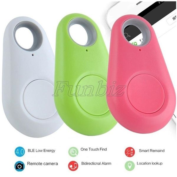 500pcs Key itags smart key finding Bluetooth Locutor anti-perdición Alarma de control de niños Selfie de control remoto para iPhone iOS Android