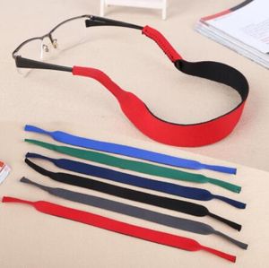 500 pcs/lot 6 couleurs lunettes néoprène cou sangle cordon de retenue/chaîne/lanière chaîne pour lunettes de soleil lunettes