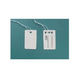 500 stks / partij Papierlabel Prijs Tags Kaart voor Sieraden Verpakking Display Mode Gift Craft 15mmx25mm LA03 *