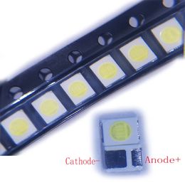 500 pcs/Lot SMD LED 1.5 W 2835 3 V blanc froid deux puces émettrices pour Application de rétro-éclairage de réparation de télévision