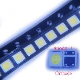 Perles LED SMD 500 3V, 3030 pièces/lot, blanc froid, 1.5W, 3.0x3.0x0.6mm, pour la réparation des bandes TV, Application de rétro-éclairage