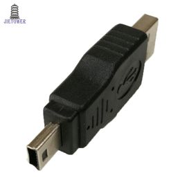 500 pcs/lot USB 2.0 mâle à Mini usb 5pin mâle connecteur adaptateur pour MP3 caméra voiture AUX Flash disque lecteur de carte clavier souris